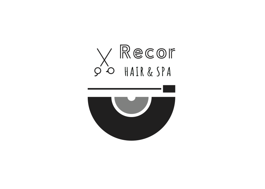 Recor Hair&spa様　ロゴ